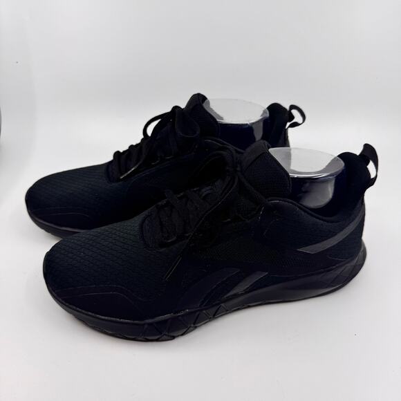Reebok Shoes Running Black Low Top Mens 7.5 Athletic Sneakers Minimalist Gym main image 5